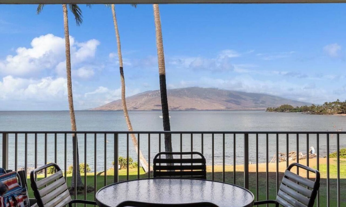 Kihei Condo | Beachfront Escape at Royal Mauian #207 – Unmatched Ocean Views and Comfort!