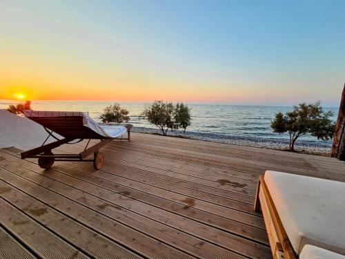 Milatos Beach Villa | Dror Beachfront House 5 Meters to the Water