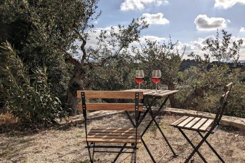 Pylos-Nestoras Apartment | Gemütliches Apartment 2 bis 3 Personen überdachte Terrasse Finikounda