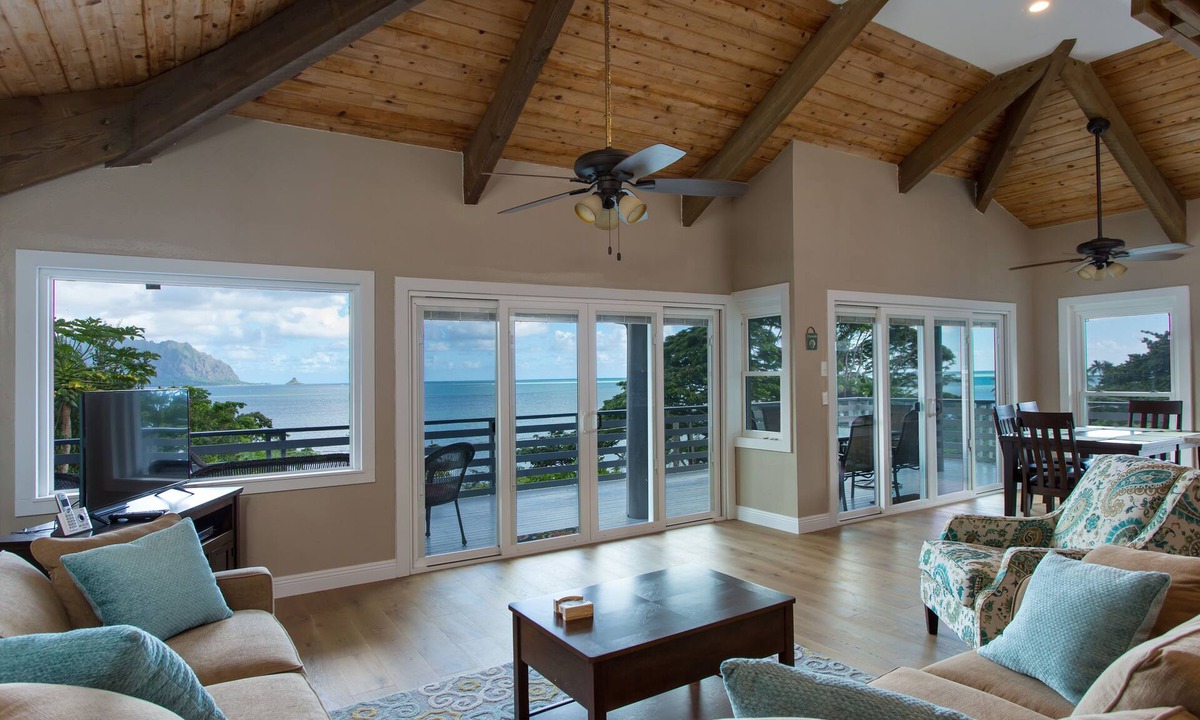Kahalu u House | Gorgeous 2 bedroom bayside house on Windward side of Oahu