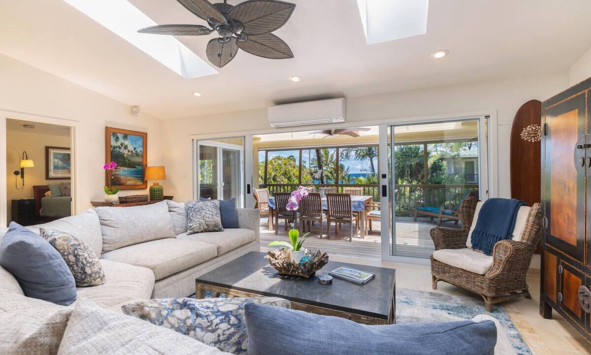 Wainiha House | Hale Hina, Upgraded Luxury Home TVNC #1297