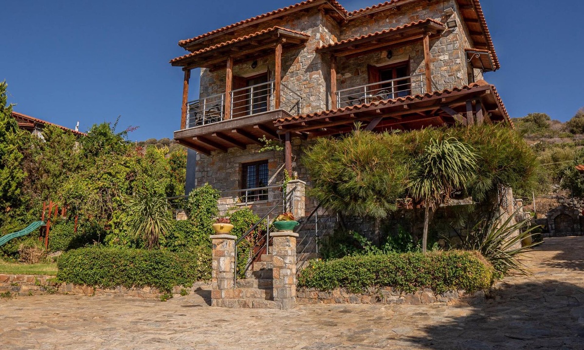 Milatos Villa | Iris Stone Built Villa