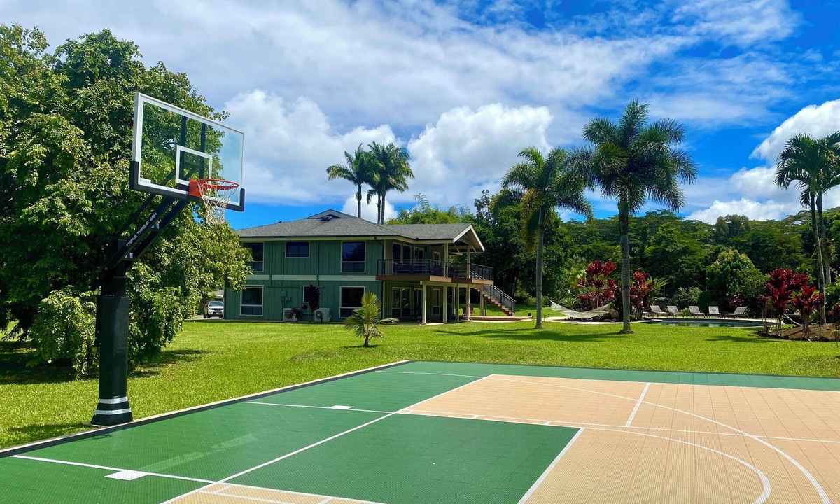 Kilauea House | Kauai's #1 Vacation Rental, Families, Pool, Spa, GYM, Pool Table, Pickle Ball