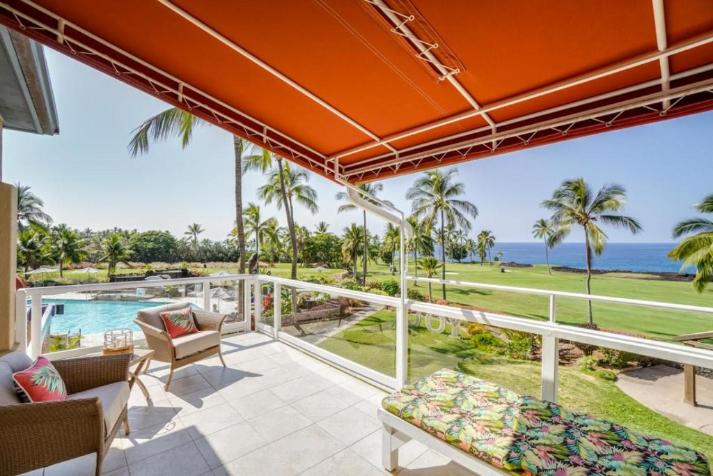 Kailua-Kona House | Keauhou Gardens Penthouse 22B at Kona Coast Resort