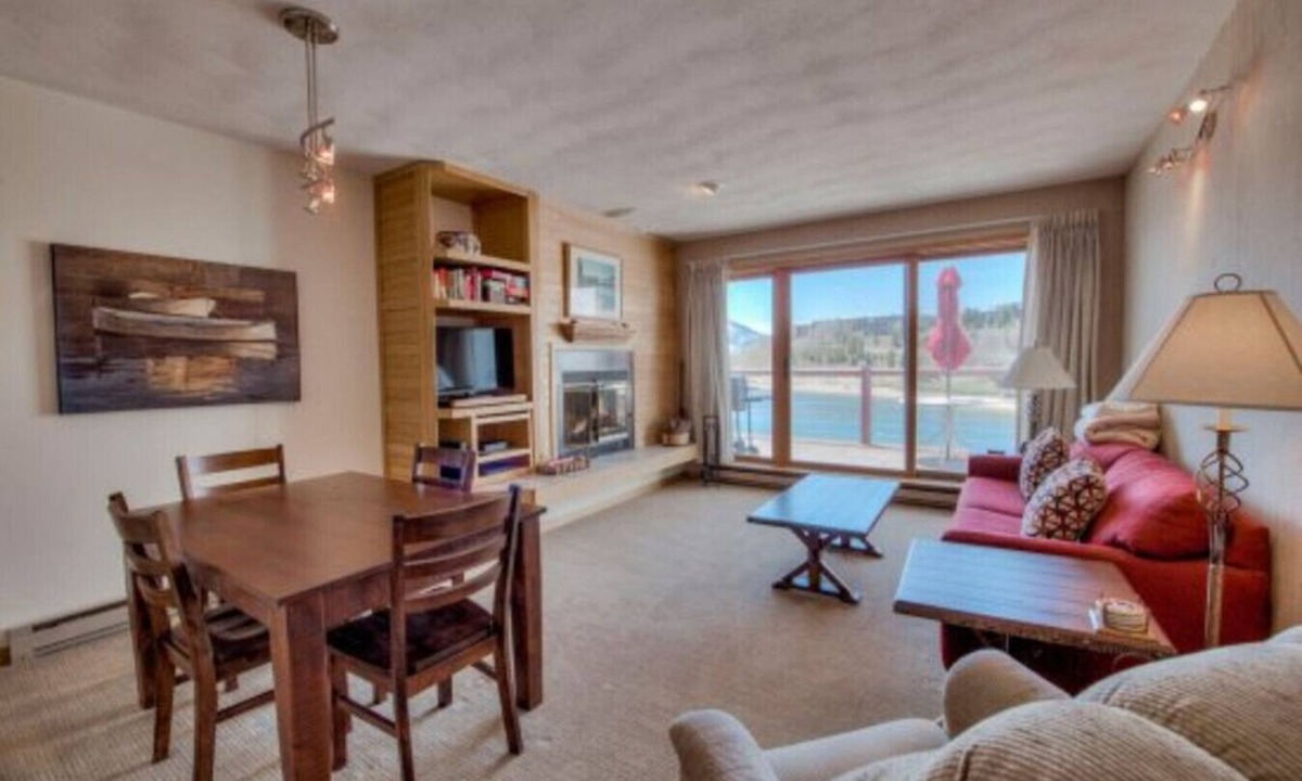 Dillon Condo | Lakeside Retreat with Stunning Views | Hot Tub, Sauna & Steps to Dillon Marina