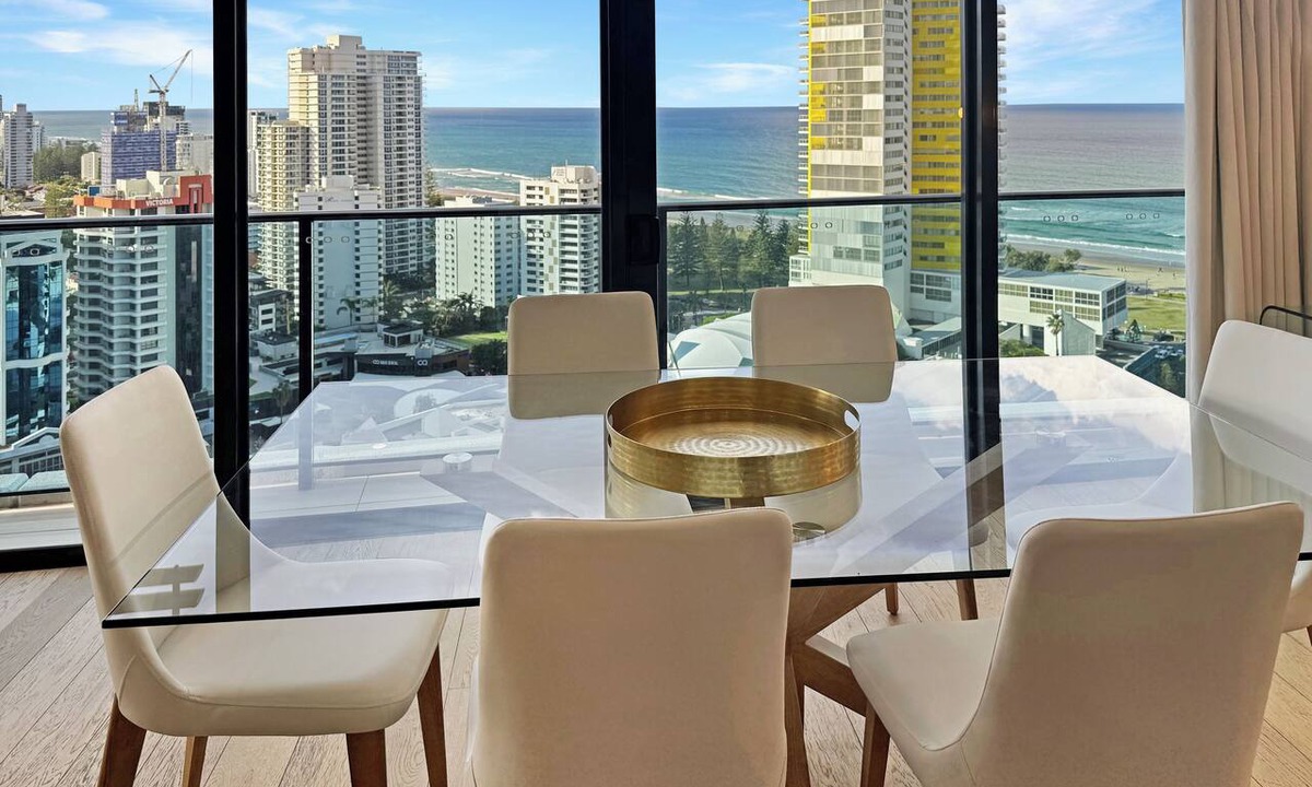 Broadbeach Apartment | Luxury Oracle Stay Ocean Views 2BR Lvl23