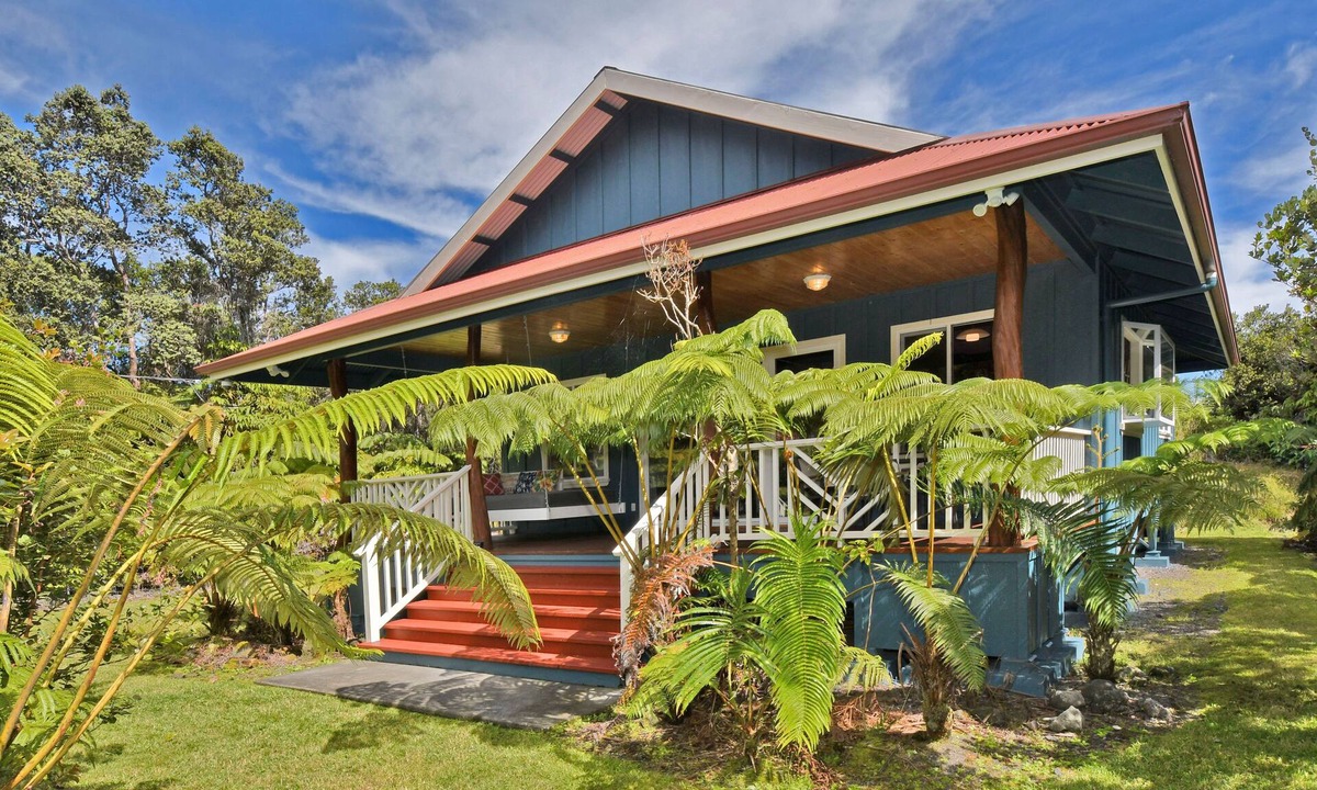 Ohia Estates House | Mele Nani Getaway in lovely Volcano, Hawaii