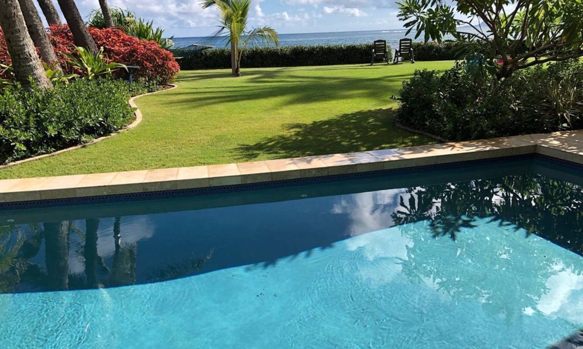 Waialua House | Ocean Front Estate w/Pool & Movie Theatre Room - 30 day Rental pls inquire