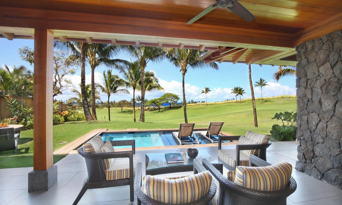 Kukuiula Villa | Ocean Views | Resort Amenities | Plunge Pool & Guesthouse