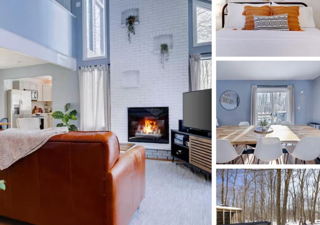 Tobyhanna House | Pocono Lake Charmer Lakeview Retreat for 10