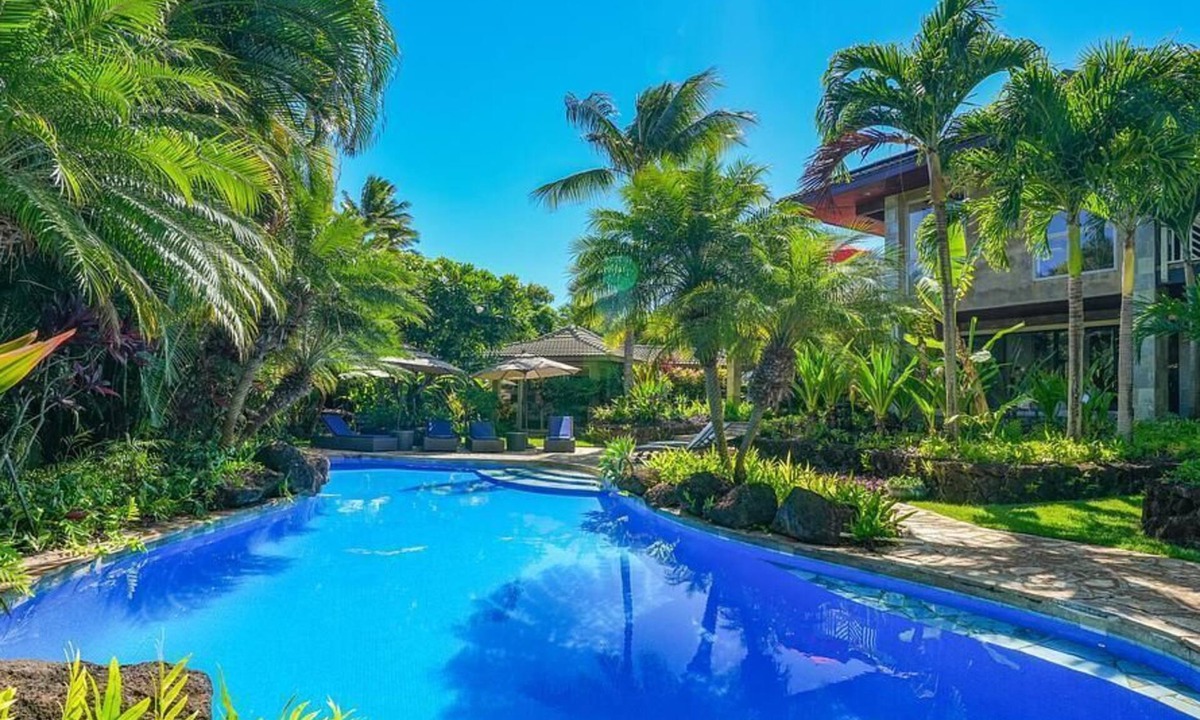 Bayview House | Poipu Bay Getaway - Poipu House - Saltwater pool, hot tub, AC!, Walk to Beach and Hyatt!