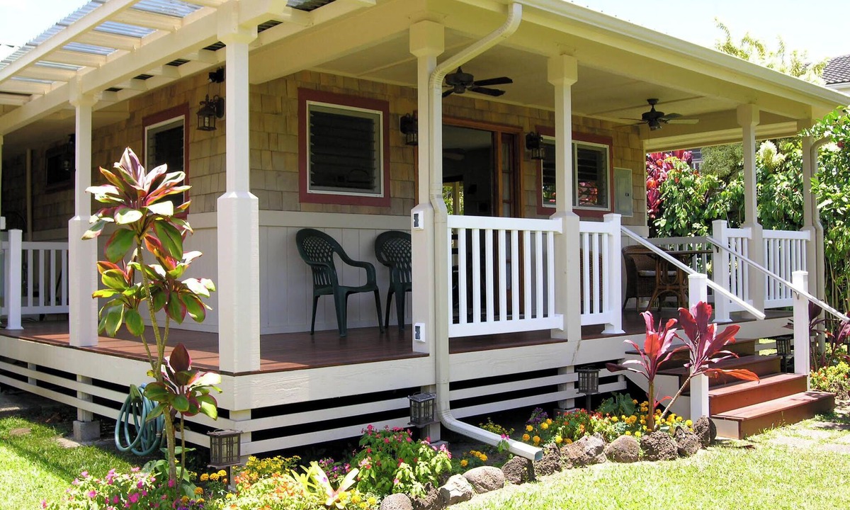 Hanalei Palms Cottage | Quaint Cottage TVNC#5100 in heart of Hanalei, beach easy walk, 475/night, 2 pple