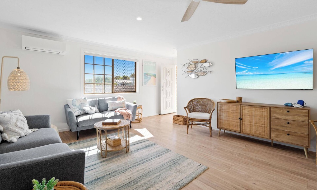 Bogangar Apartment | Slow Coastal Living · Walk Everywhere in Cabarita