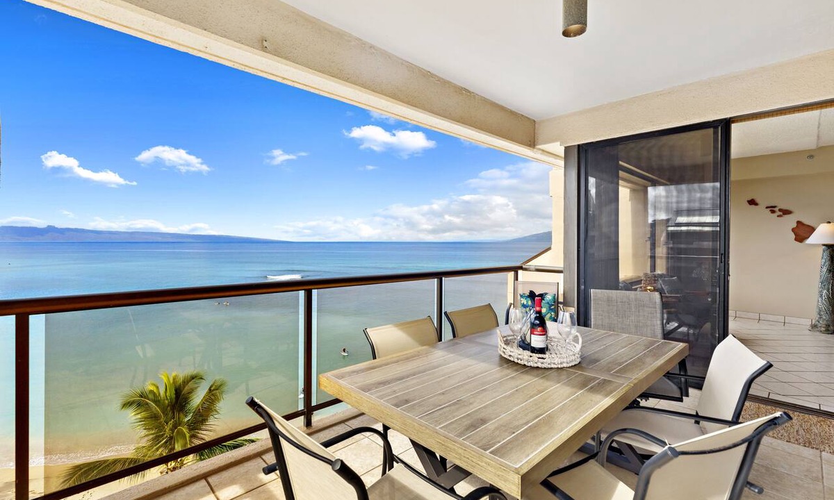 Kahana Condo | Summer Special - $495/night 7/30-9/1 -Oceanfront, Corner 3 bd/2ba-SK 375