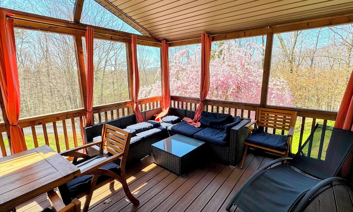 Saugerties House | Woodland Whimsy a private escape w/hot tub, pool, sunroom on 3 acres