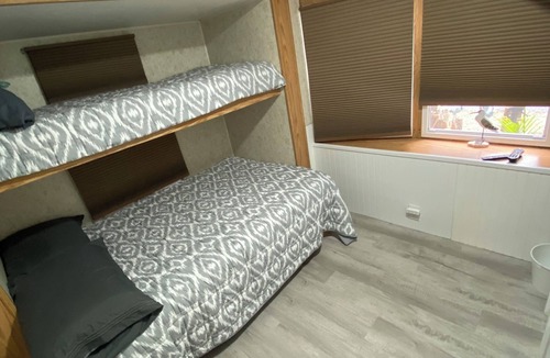 Long Neck Resort | 2-bedroom park model trailer in charming Millsboro with AC, fitness room