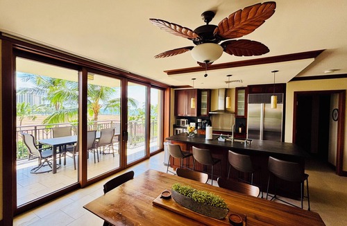 Ko Olina Villa | 2025 Upgrade, Ko Olina Beach Tower, Luxury 2BR&2BA Villa with Ocean + Pool Views