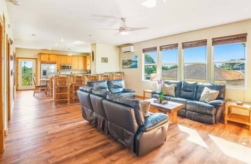 Poipu House | 5 Bedroom Sleep 12 w AC - Walk to Poipu & Brenneckes Beach Less Than a Minute