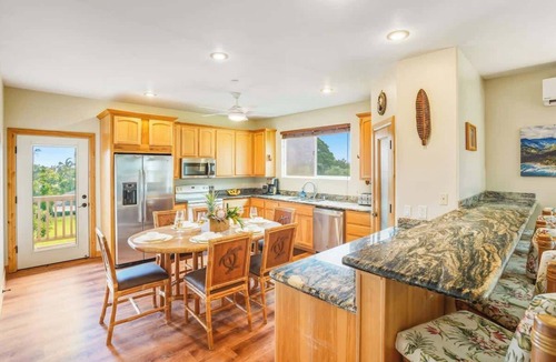 Poipu House | 5 Bedroom Sleep 12 w AC - Walk to Poipu & Brenneckes Beach Less Than a Minute