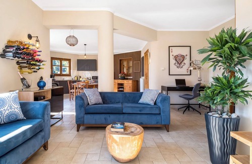 Vournikas Villa | Arapaki Secret Garden (Boutique Ground Floor Suite, Private Pool & Sea Views)