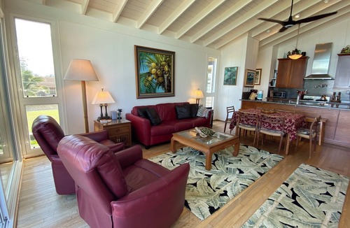Mokuleia House | Beach Front Estate w/Guest Cottage, Sandy Beach, Heated Pool/Spa: Please Inquire