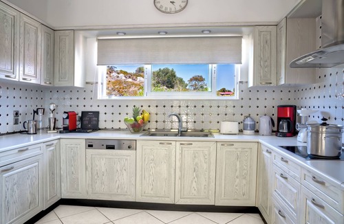 Tersanas Villa | Beachfront Villa With private Adult & Baby Pool, full privacy through tall fence