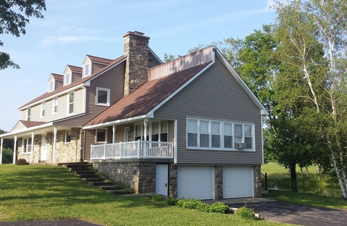 Maple View House | Blueberry Pond - Large Home on 140 acres: Upstate NY, Salmon River, Lake Ontario