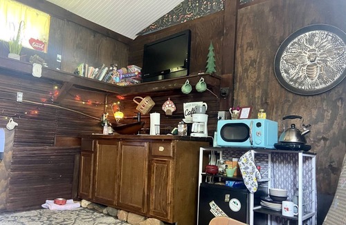 Ararat Cottage | Cozy Bohemian Cottage Glamping with Rescue Animals near Starry Skies – Ararat, NC