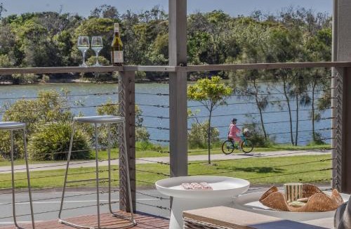 Pottsville House | Creekfront Escape with Stunning Water Views