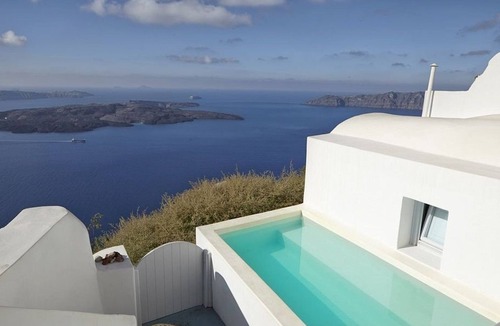 Imerovigli Villa | Dazzling Santorini Villa | 3 Bedrooms | Villa Orpheus | Private Terrace with.