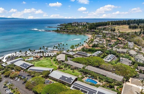 Napili Condo | Direct OceanFront Studio w Amazing Views Pool, Steps to Beach-Napili Shores I270