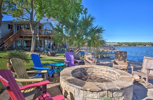Tool House | Dock & Fire Pit: Waterfront Cedar Creek Lake Home