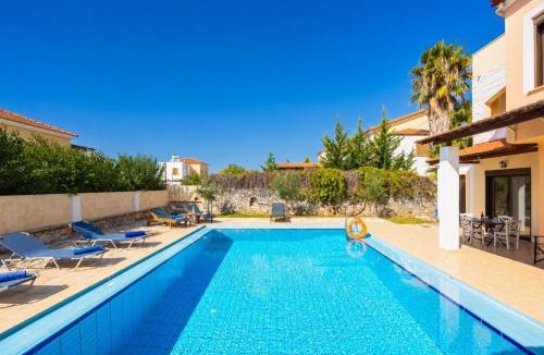 Kefalas Villa | Ekklisies Tria Large Private Pool AC WiFi