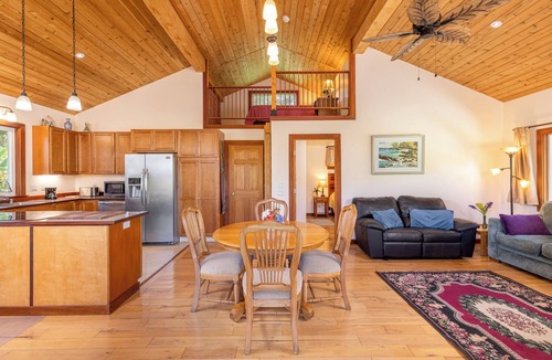 Hawi Cottage | Family-Friendly Ocean View Cottage with Spa on 10 acre private estate