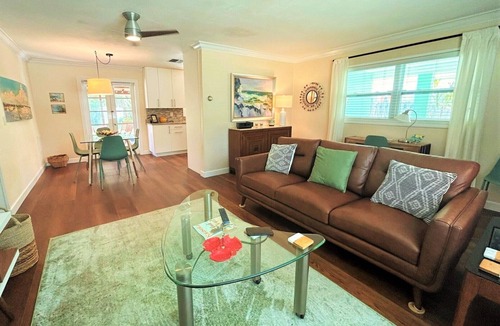 Alta Vista House | Guests Love this Home & Location Walk Downtown, Trolley to Lido Beach, Pets OK!