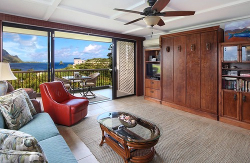 Princeville Condo | Hanalei Bay Resort 32012 By Parrish Kauai - walk to the bay with full AC!