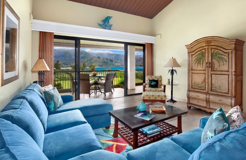 Princeville Condo | Hanalei Bay Resort 93234 By Parrish Kauai - amazing ocean views & walk to Hanale