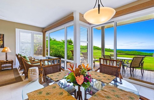 Napili Apartment | Kapalua Bay Villas Ocean View 6 BR Sleeps 20 Steps to Beach Complimentary Car with 6 Nights KBV ML-2059 by KBM