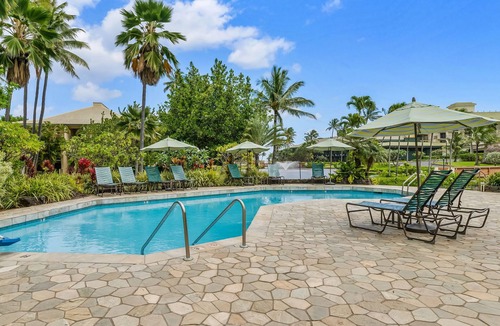 Hanamaulu Condo | Kauai Beach Villas F-7 A/C & Oceanfront Lanai