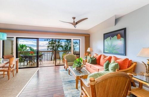 Wailua Condo | Lae Nani 535 - Spectacular Beach Front - Quiet and Private with Bedroom AC & WD