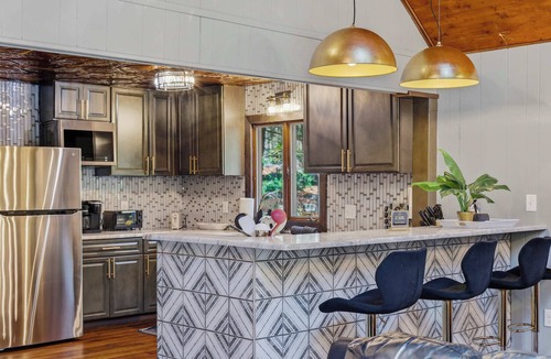Lake Harmony Estates House | Lake Harmony Hideout | Hot Tub, Wet Bar, Dogs OK