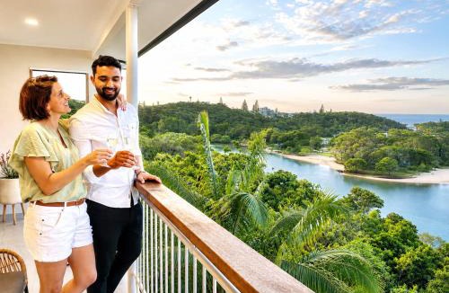 East Ballina Apartment | Lazy Days Penthouse - Opposite Shaws Bay - 180 Waterfront Views