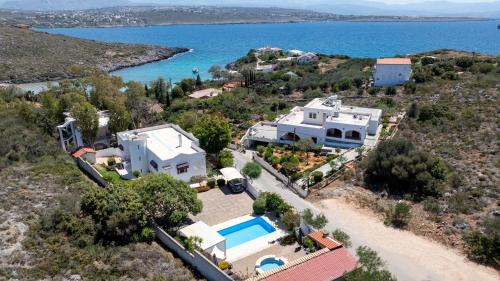 Livadi Villa | Luxury Seaside Villa Plumeria ,50m to Sandy Beach, Chania