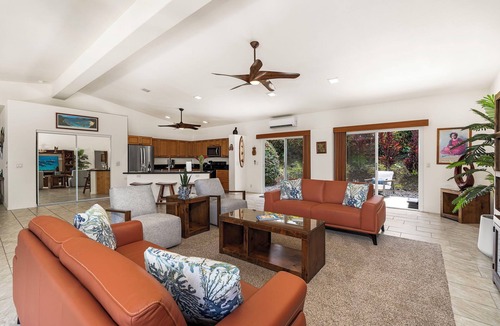 Kahaluu-Keauhou House | Maile Hale: Private Oceanview Retreat w/AC, Near Beaches & More