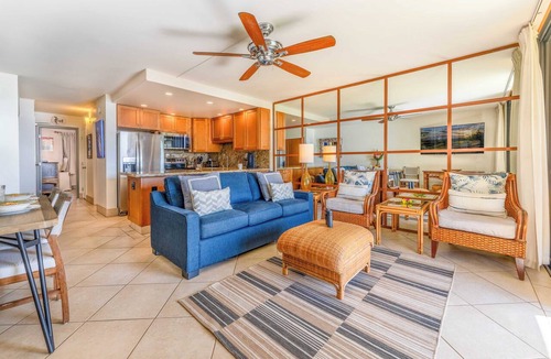 Maalaea Condo | Maui Stunning Prime Ocean Front View of the Bay and Haleakala! *Maalaea Kai 212*