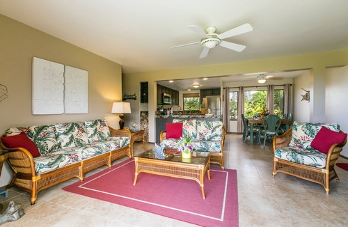 Princeville Condo | Newly Remodeled Ocean View Condo, 2 bedroom, 2 bath, No stairs!