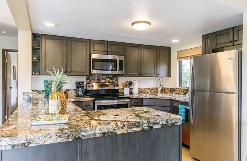 Princeville Condo | Newly Remodeled Ocean View Condo, 2 bedroom, 2 bath, No stairs!