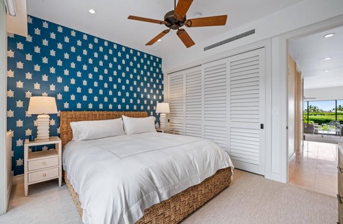Kaupulehu Condo | Newly renovated Hualalai Palm Villa -15th hole - 2 Golf Carts