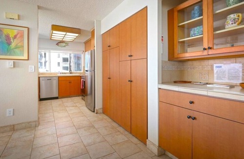 Historic Kailua Village Condo | Oceanfront 2nd Floor Corner Unit. Largest two bedroom that sleeps 5 in beds! D18
