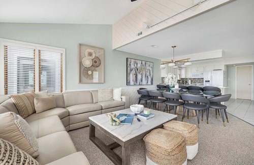 Ocean Isle Beach House | Oceanfront, Pool, GolfCart, & Free EV Charger!